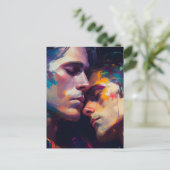 De Gay Couple Briefkaart (Staand voorkant)