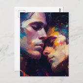 De Gay Couple Briefkaart (Voorkant / Achterkant)