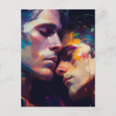 De Gay Couple Briefkaart (Voorkant)