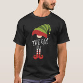 De Gay Elf Kerstavond T-shirt (Voorkant)