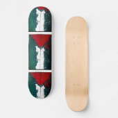 DE GAZASTROOK PERSOONLIJK SKATEBOARD (Voorkant)