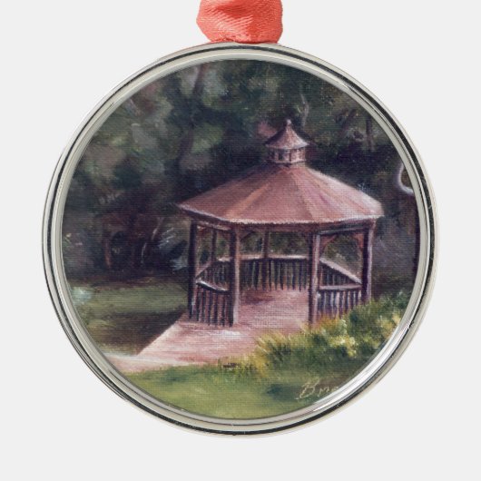 De Gazebo Metalen Ornament (Voorkant)