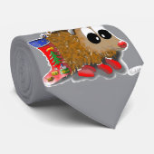 DE/GB Krawatte Igel/ Tie hedgehog Stropdas (Opgerold)
