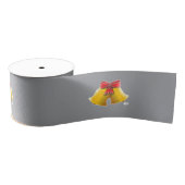DE/GB Satinband/Satin ribbon Glocke/bell Grosgrain Lint (Spoel)