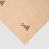 DE/GB Seidenpapier Hund/Tissue paper dog Tissuepapier (Detail)