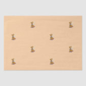 DE/GB Seidenpapier Hund/Tissue paper dog Tissuepapier (Voorkant)