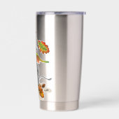 DE/GB Thermobecher/Thermal mug Herbst/Fall Maus Geïsoleerde Drinkbeker (Links)