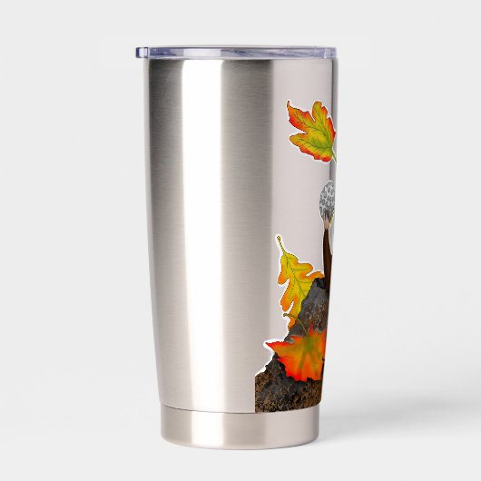 DE/GB Thermobecher/Thermal mug Maulwurf/Mole Geïsoleerde Drinkbeker (Rechts)