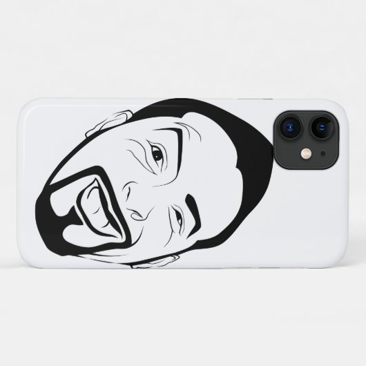 De geamuseerde Koksmann... Case-Mate iPhone Case (Achterkant (horizontaal))