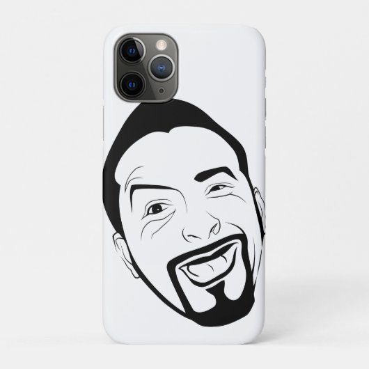De geamuseerde Koksmann... Case-Mate iPhone Case (Achterkant)