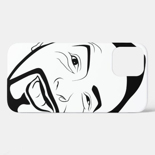 De geamuseerde Koksmann Case-Mate iPhone Case (Achterkant (horizontaal))