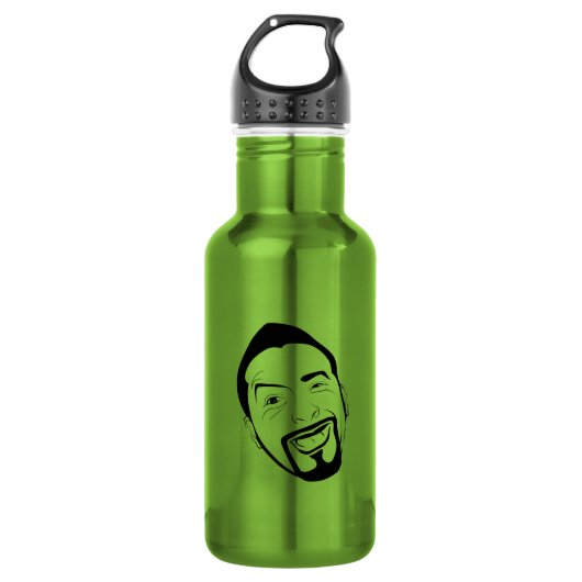 De geamuseerde Koksmann Waterfles (Voorkant)