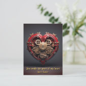 De Gears of My Heart Briefkaart (Staand voorkant)