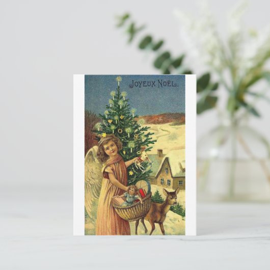 DE GEASSORTEERDE GROETEN VAN KERSTMIS INTERNATIONS FEESTDAGENKAART (Staand voorkant)