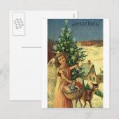 DE GEASSORTEERDE GROETEN VAN KERSTMIS INTERNATIONS FEESTDAGENKAART (Voorkant / Achterkant)