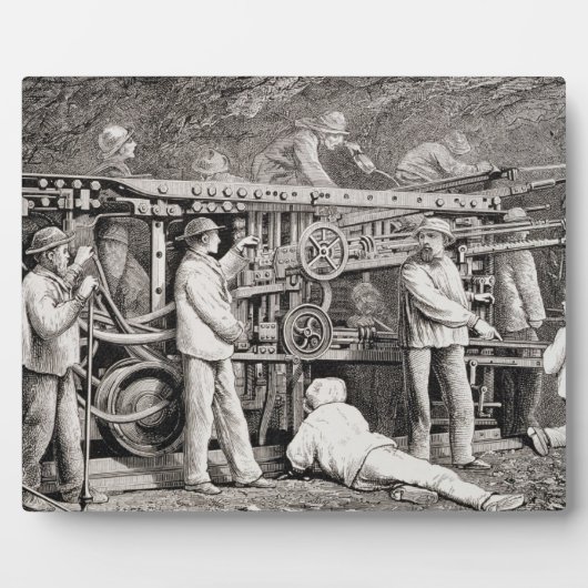 De geavanceerde galerij aan de Franse zijde van de Fotoplaat (Voorkant)