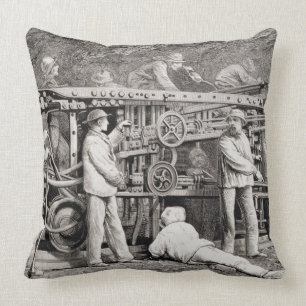 De geavanceerde galerij aan de Franse zijde van de Kussen