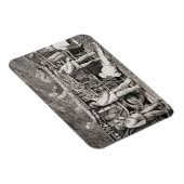 De geavanceerde galerij aan de Franse zijde van de Magneet (Rechterzijde)