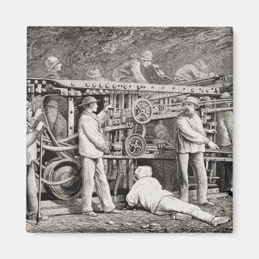 De geavanceerde galerij aan de Franse zijde van de Magneet (Voorkant)