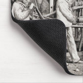 De geavanceerde galerij aan de Franse zijde van de Muismat (Hoek)