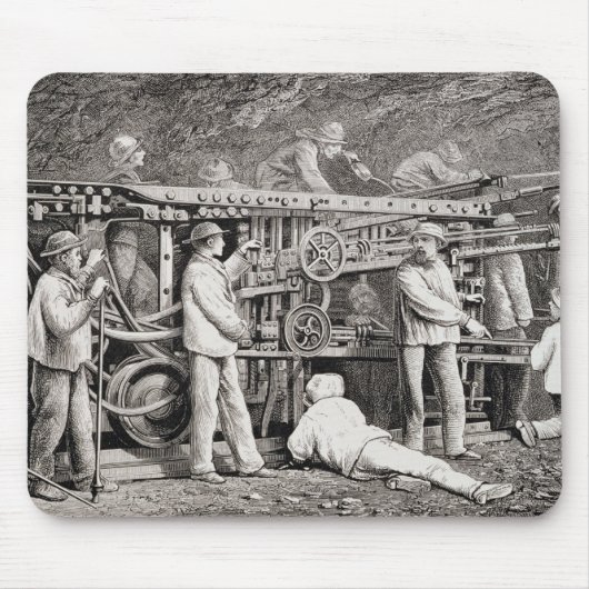 De geavanceerde galerij aan de Franse zijde van de Muismat (Voorkant)