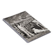 De geavanceerde galerij aan de Franse zijde van de Notitieboek (Rechterzijde)