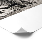 De geavanceerde galerij aan de Franse zijde van de Poster (Hoek)