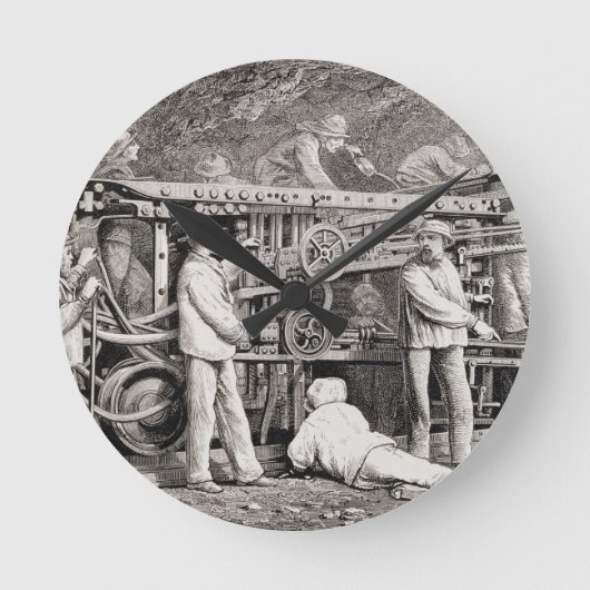 De geavanceerde galerij aan de Franse zijde van de Ronde Klok (Voorkant)