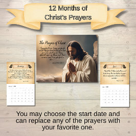 De Gebeden van Christus Inspirerend Kalender