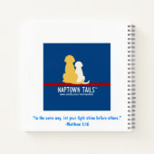 De gebedsboeken van het Yellow Dog Kind zijn licht Notitieboek (Achterkant)