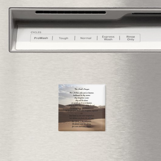 De gebedsmagneet van de Heer Magneet (Insitu (Vaatwasser))