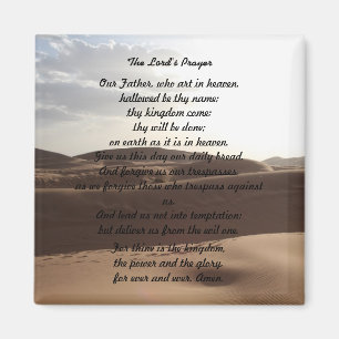 De gebedsmagneet van de Heer Magneet