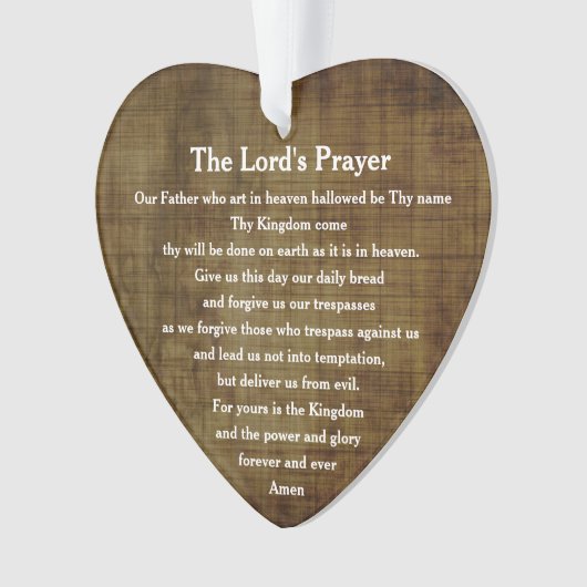 De gebedssieraad van de Heer Ornament (voorkant)