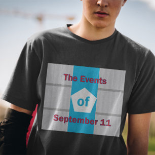 De Gebeurtenissen van 11 September Blog Omslag T-shirt