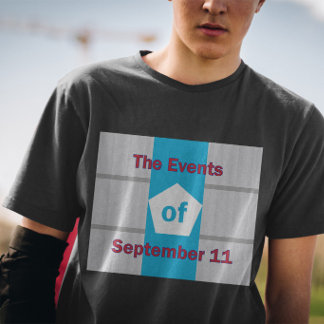 De Gebeurtenissen van 11 September Blog Omslag T-shirt