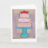 De Gebloemde Pasteltoren Kaart (Voorkant)