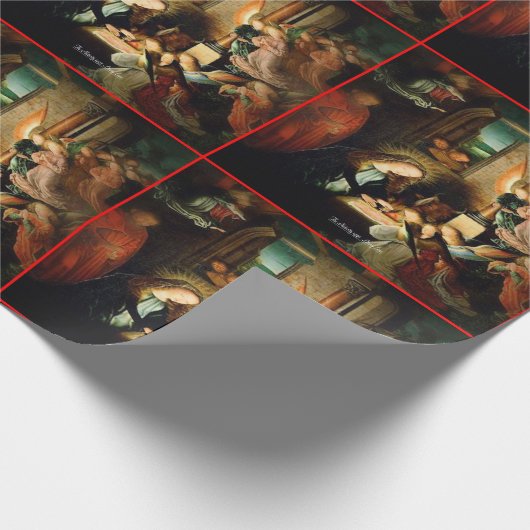 De Geboorte 1495 Cadeaupapier (Hoek)