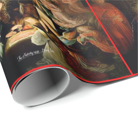 De Geboorte 1495 Cadeaupapier (Rol Hoek)