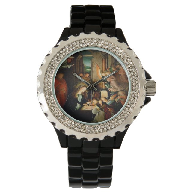 De Geboorte 1495 Horloge (Voorkant)