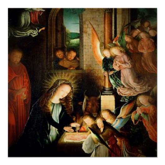 De Geboorte 1495 Perfect Poster (Voorkant)