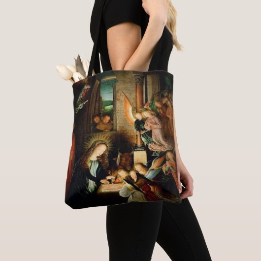 De Geboorte 1495 Tote Bag (Dichtbij)