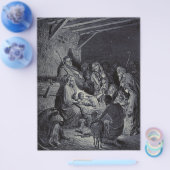 De Geboorte door Gustave Doré Premium Victoriaanse Flyer (Enkel)