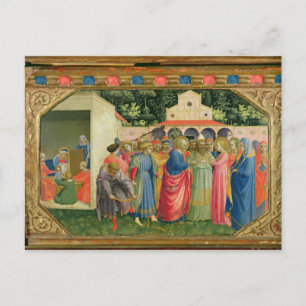 De geboorte en het huwelijk van de Maagd Briefkaart