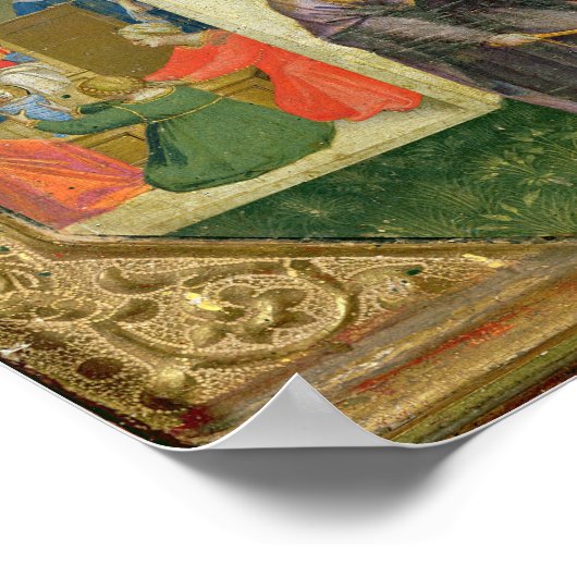 De geboorte en het huwelijk van de Maagd Poster (Hoek)