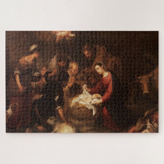 De Geboorte Herders 1668 Legpuzzel (Horizontaal)