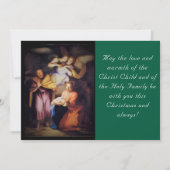 De Geboorte Kerst Foto Feestdagenkaart (Voorkant)