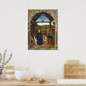 De Geboorte - Petrus Christus Fijne Kunstposter Poster (Keuken)
