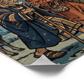 De Geboorte — Ukiyo-e Poster (Hoek)
