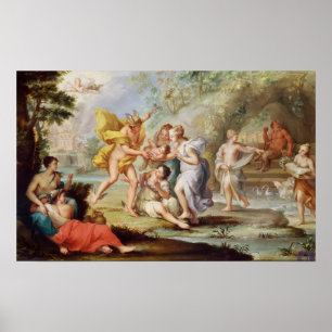 De geboorte van Bacchus Poster