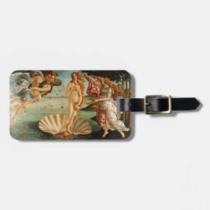 De Geboorte van Botticelli van Venus Bagagelabel